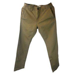 Men’s Every Wear Slim Chino Pants – Size 30W x 30L – Dark Khaki